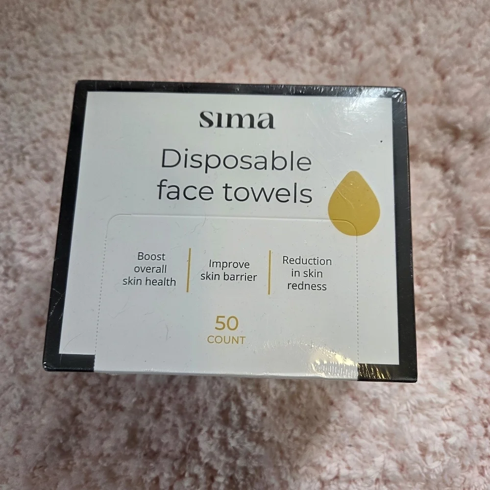 Sima Disposable Face Towels cotton 50 NEW